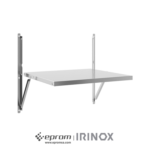 Estante extensible para tabletas, ordenadores portátiles, smartphones.  175x483x340 mm, gris (RAL 7035)