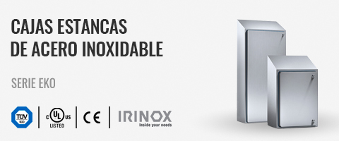 Cajas Estancas de Acero Inoxidable Serie Eko