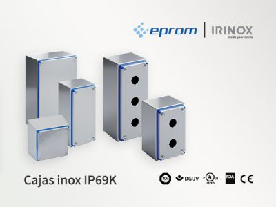 Cajas inox IP69K Irinox | Eprom S.A.