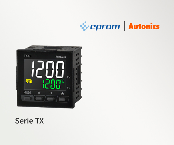 controladores de temperatura serie TX Autonics | Eprom S.A.
