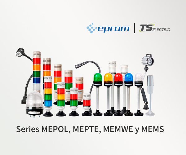 torretas de señalización MEPOL, MEPTE, MEMWE MEMS TS Electric | Eprom S.A.