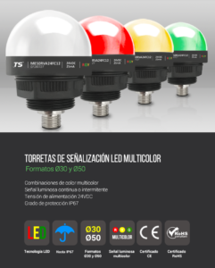 balizas de señalización LED ME30 ME50