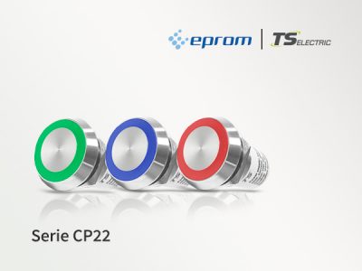 Pulsadores capacitivos serie CP22 TS Electric | Eprom S.A.