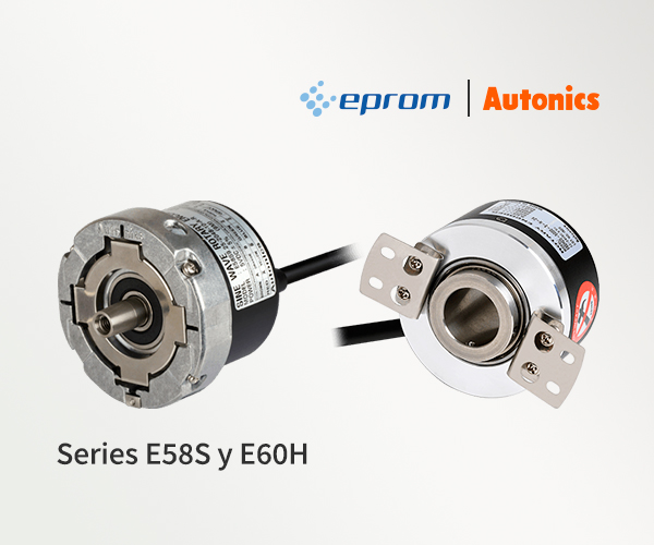 Encoders rotativos series E58S y E60H Autonics | Eprom S.A.