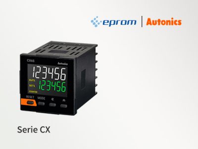 Temporizador contador display serie CX Autonics | Eprom S.A.