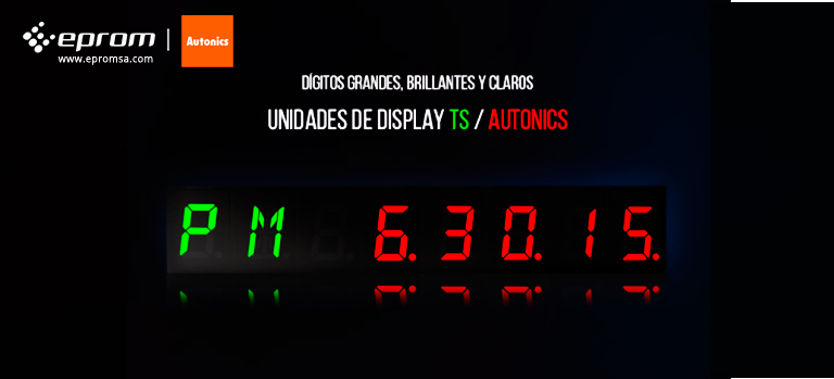 unidades de display led para monitorización y control | Eprom S.A.