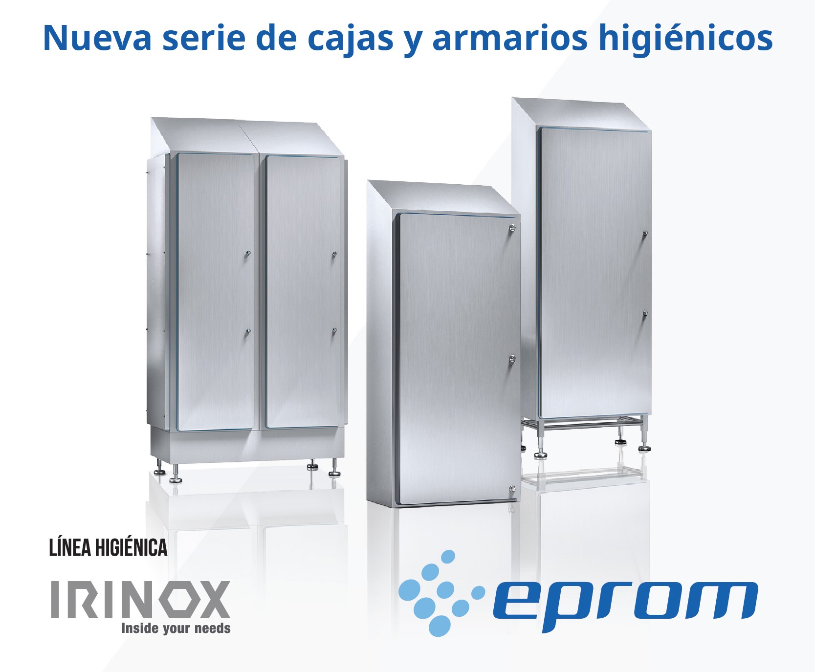 Cajas y armarios modulares de IRINOX presentados por Eprom en el Fórum Cárnico