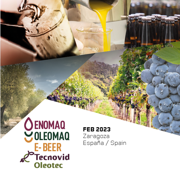ENOMAQ, Salón Internacional de Maquinaria, Técnicas y Equipos de la industria del vino, del aceite y de la cerveza.