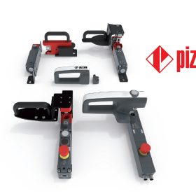 Cerrojos y manetas de seguridad P-KUBE de Pizzato Elettrica.