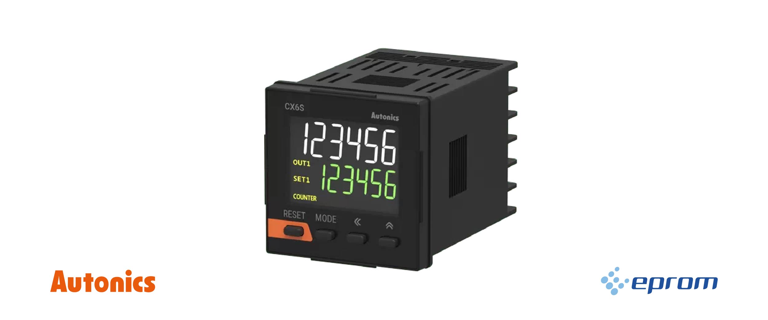 Contadores de Autonics: Serie CX.