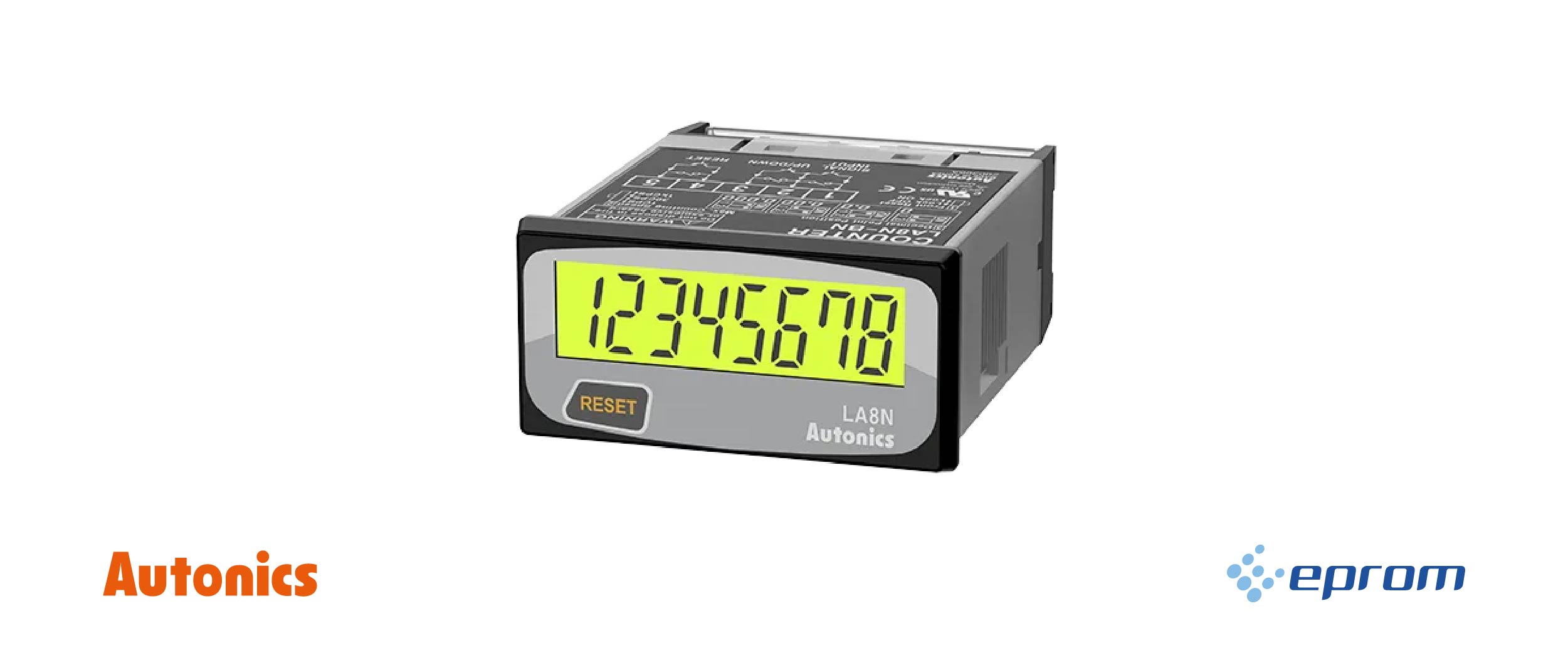 Contadores de Autonics: Serie LA8N.