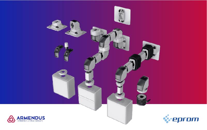 EPROM: brazos de soporte Armendus ARM130.