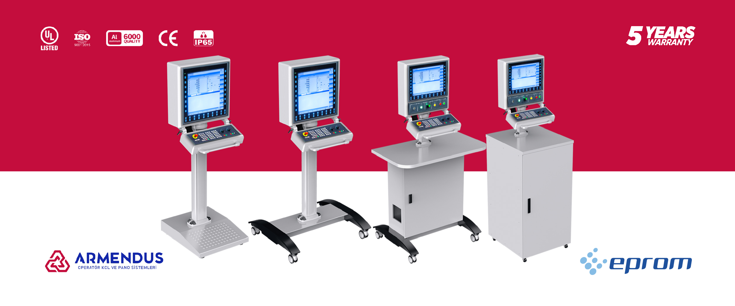 EPROM incorpora la gama de sistemas de pie industriales en aluminio de Armendus.