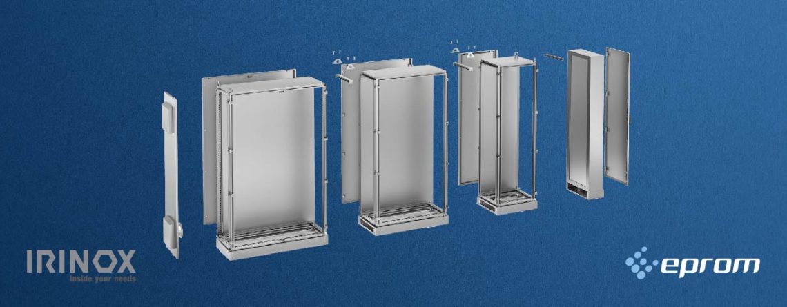 Armarios modulares. Sistema modular de envolventes IRINOX. Disponibles en EPROM.
