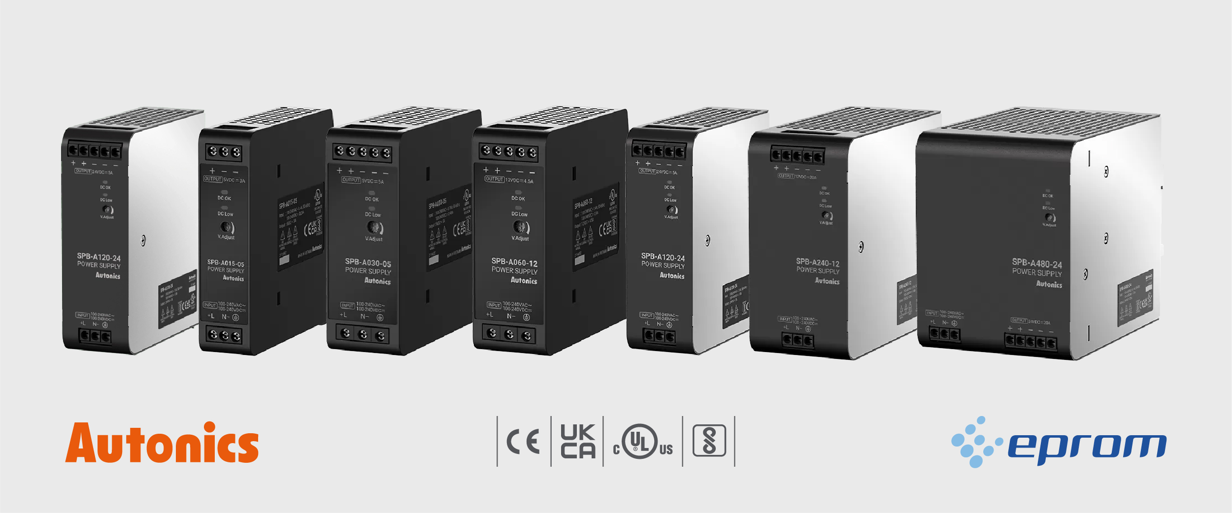 EPROM presenta la nueva serie SPB-A de Autonics de fuentes de alimentación mejoradas.