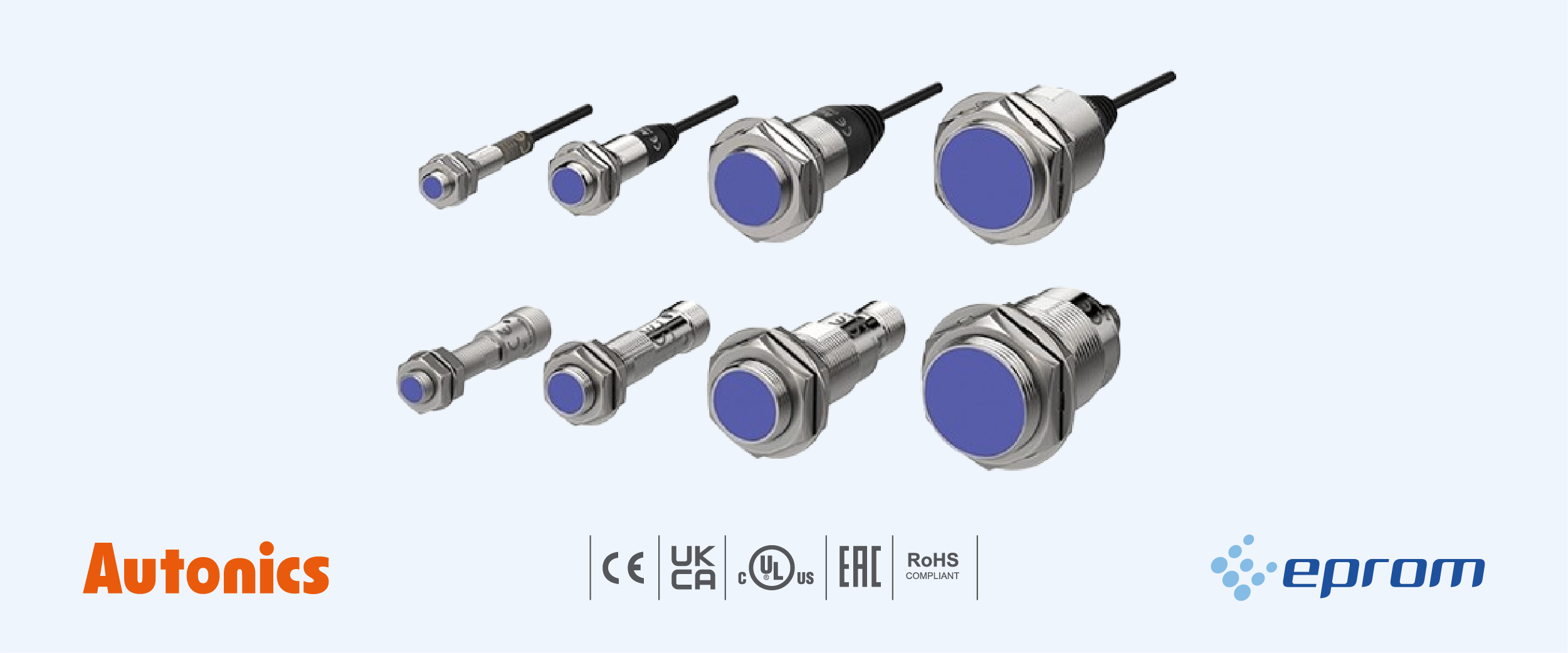 EPROM - Sensores de proximidad Autonics PRDCM, PRD y PRDW. EPROM - Sensores de proximidad Autonics PRDCM, PRD y PRDW.
