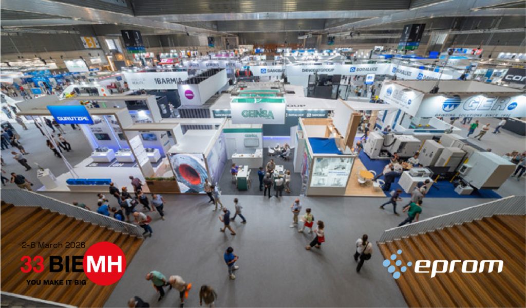 EPROM estará presente en BIEMH 2026 para presentar las soluciones modulares Armendus. EPROM estará presente en BIEMH 2026 para presentar las soluciones modulares Armendus.