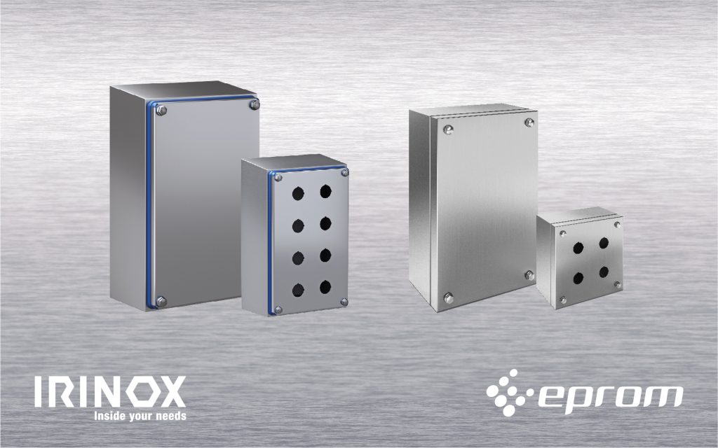 EPROM envolventes de acero inoxidable IRINOX ADH ADN APH APN EPROM | Envolventes de acero inoxidable IRINOX para entornos complejos. Cajas de conexiones y para pulsadores.
