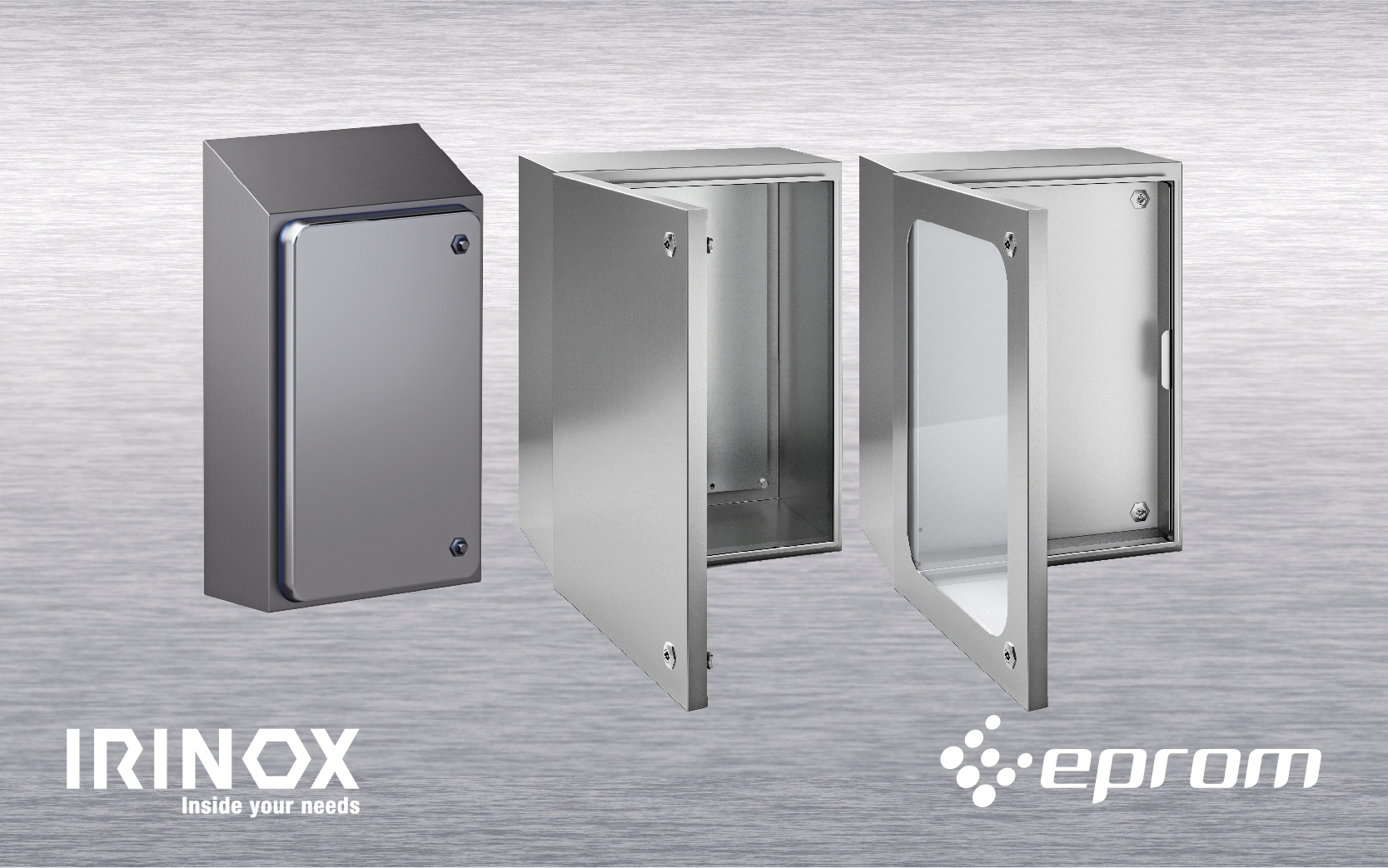 EPROM envolventes de acero inoxidable IRINOX EKO EPROM | Envolventes de acero inoxidable IRINOX para entornos complejos. Cajas EKO.