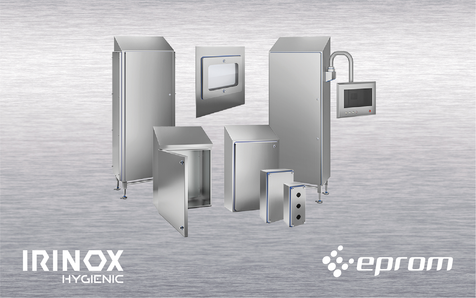 EPROM envolventes de acero inoxidable IRINOX hygienic EPROM | Envolventes de acero inoxidable IRINOX para entornos complejos. Nueva línea HYGIENIC.